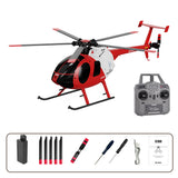 Stirlingkit RC ERA MD500 C189 Little Bird Aircraft Model 1/28 2.4G 4CH Single-Rotor RC Helicopter Model - RTF Version, view 6