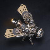 Stirlingkit Mechanical Firefly DIY Assembly Model With Rotating Base, view 2