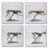 Stirlingkit Mechanical Kinetic Running Leopard 3D Metal Model DIY Kit 398PCS, view 3