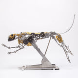 Stirlingkit Mechanical Kinetic Running Leopard 3D Metal Model DIY Kit 398PCS, view 4