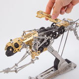 Stirlingkit Mechanical Kinetic Running Leopard 3D Metal Model DIY Kit 398PCS, view 6