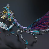 Stirlingkit Mechanical Metal 3D DIY Mantis Assembly Model Building Kits 1000+PCS, view 3