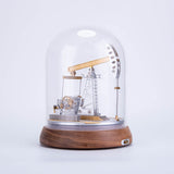Stirlingkit Mechanical Miniature Oil Pump Jack Oil Derrick Model That Works with Dust Cover, view 2