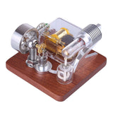 Stirlingkit Mechanical Music Box Powered Stirling Engine Model Toy, view 6