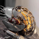 Stirlingkit Mechanical Nautilus 3D Metal Model Building Kits with LED Light for Home Decor, view 4
