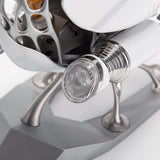 Stirlingkit Mechanical Nautilus 3D Metal Model Building Kits with LED Light for Home Decor, view 6