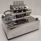Stirlingkit Mechanical Rhino Beetle Metal V8 Engine Model That Runs, view 5