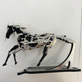 Stirlingkit Mechanical Running Horse Metal Model Kits 165PCS Car Dashboard Ornament, view 5