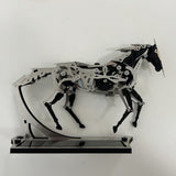 Stirlingkit Mechanical Running Horse Metal Model Kits 165PCS Car Dashboard Ornament, view 6