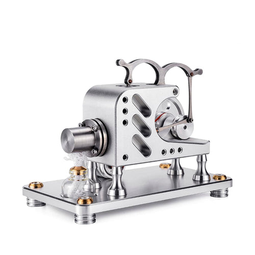 Stirlingkit Metal Balance Stirling Engine Model Generator Micro External Combustion Engine Model