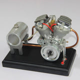 Stirlingkit Metal Base for CISON FG-VT9 FG-VT15 9cc V-twin V2 Engine, view 2