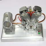 Stirlingkit Metal Base for CISON FG-VT9 FG-VT15 9cc V-twin V2 Engine, view 3