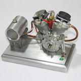 Stirlingkit Metal Base for CISON FG-VT9 FG-VT15 9cc V-twin V2 Engine, view 4