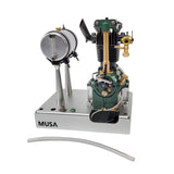 Stirlingkit Metal Base with Fuel Tank Pipe Set for MUSA FV1A KW-OHV Engine Model, view 5