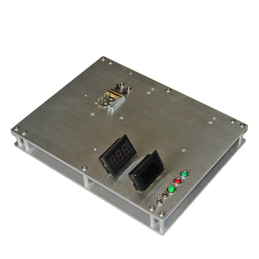 Stirlingkit Metal Fixed Base with Indicator Light & Switch for Inline Four Cylinder 32cc Watercooled Engine