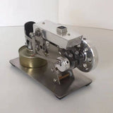 Stirlingkit Metal Flame Flicker Vacuum Stirling Engine Model with Skeleton Windshield Science Experiment Gift, view 4