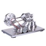 Stirlingkit Metal LED Stirling Engine Model Generator Experiment Kit, view 2