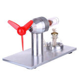 Stirlingkit Metal Single Cylinder Stirling Engine Model External Combustion Engine, view 2