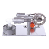 Stirlingkit Metal Stirling Engine Model External Combustion With Light Bulb Developmental Toy, view 5