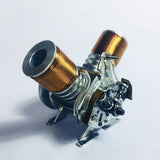 Stirlingkit Metal V2 Electromagnetic Reciprocating Piston Engine Model Motor Physics, view 2