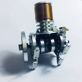 Stirlingkit Metal V2 Electromagnetic Reciprocating Piston Engine Model Motor Physics, view 5