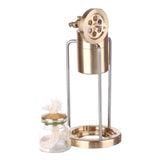Stirlingkit Microcosm Mini Live Steam Engine Brass Stirling Engine Model Science Education, view 2