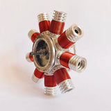 Stirlingkit Mini 9 Cylinder Electromagnetic Motor Radial Solenoid Engine Brushless Motor Model Technology, view 4