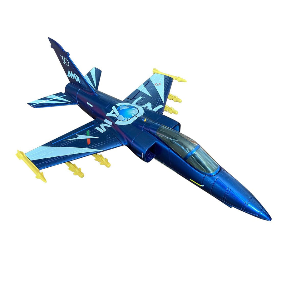 Stirlingkit Mini AMX EPO RC EDF Jet Fighter 500mm Wingspan Hand Throwing Aircraft Plane PNP - Blue