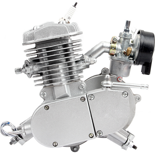 Stirlingkit Mini Beach Motorcycle Engine 80CC 2-Stroke CNC Single-Cylinder Pull-Start Gas Engine RTR