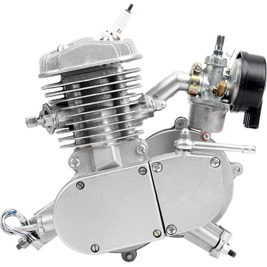 Stirlingkit Mini Beach Motorcycle Engine 80CC 2-Stroke CNC Single-Cylinder Pull-Start Gas Engine RTR