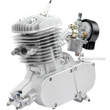 Stirlingkit Mini Beach Motorcycle Engine 80CC 2-Stroke CNC Single-Cylinder Pull-Start Gas Engine RTR, view 2