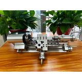 Stirlingkit Mini DIY Alloy Lathe for Desktop – Multi-Purpose, Includes Tools for Model Engine Tool, view 4