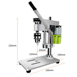 Stirlingkit Mini Drill Press Benchtop Drill Press with B10 Chuck for Engine Model Making, view 3