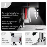 Stirlingkit Mini Drill Press Benchtop Drill Press with B10 Chuck for Engine Model Making, view 5