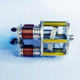 Stirlingkit Mini Duke Engines – 3 Cylinder 4 Stroke Brushless Axial Piston Engine Electromagnetic Motor, view 3
