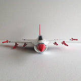 Stirlingkit Mini F-16 PNP RC EPO Bypass Fighter Aircraft Hand Throwing - White, view 6