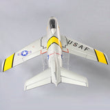 Stirlingkit Mini F86 PNP RC Airplane Bypass Fighter 50mm Hand Throwing EPO - Silver, view 2