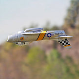 Stirlingkit Mini F86 PNP RC Airplane Bypass Fighter 50mm Hand Throwing EPO - Silver, view 6