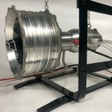 Stirlingkit Mini Gas Turbine Turbojet Engine Model Desktop Aircraft Turbine Display, view 4