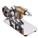 Stirlingkit Mini Hot Air Stirling Engine Motor Model Educational Toy Kits Electricity, view 6