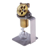 Stirlingkit Mini Hot Live Steam Engine Model All-metal Horizontal Single Cylinder DIY Stem Model Kit, view 6