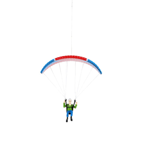 Stirlingkit Mini Parachute Ornament Paragliding Pilot Model Toy Gift