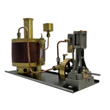 Stirlingkit Mini Single-cylinder Stirling Steam Engine with Boiler for 50-100cm Ship, view 3