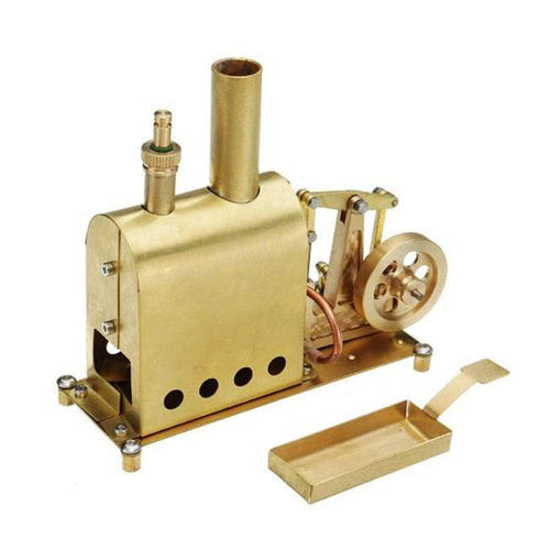 Stirlingkit Mini Steam Boiler Steam Engine Model Gift Collection DIY Stirling Engine M89