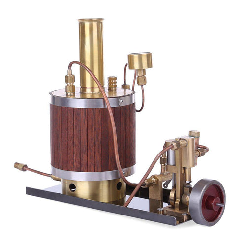Stirlingkit Mini Steam Engine Model with Boiler and Base Set Stirling Engine