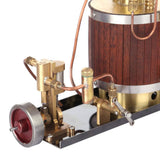Stirlingkit Mini Steam Engine Model with Boiler and Base Set Stirling Engine, view 5