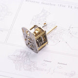 Stirlingkit Mini V4 Brass Steam Engine Model Reverse Gearbox (without Boiler), view 4