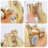 Stirlingkit Miniature Blacksmith Air Power Hammer Model for Forging Machine Operator Collection, view 2