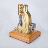 Stirlingkit Miniature Blacksmith Air Power Hammer Model for Forging Machine Operator Collection, view 4