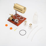 Stirlingkit Miniature WigWag Oscillating Steam Engine Generator Model Set, view 2